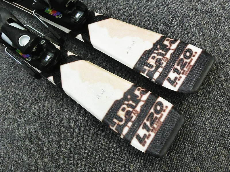 1380★サロモン X-WING 120cm★中古/子供スキー/チューンナップ済み/ビンディング設定(無料)/ブーツ・ストック追加可_画像3