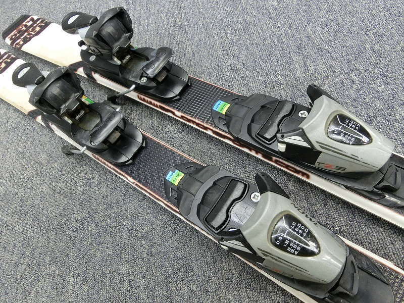 1380★サロモン X-WING 120cm★中古/子供スキー/チューンナップ済み/ビンディング設定(無料)/ブーツ・ストック追加可_画像4