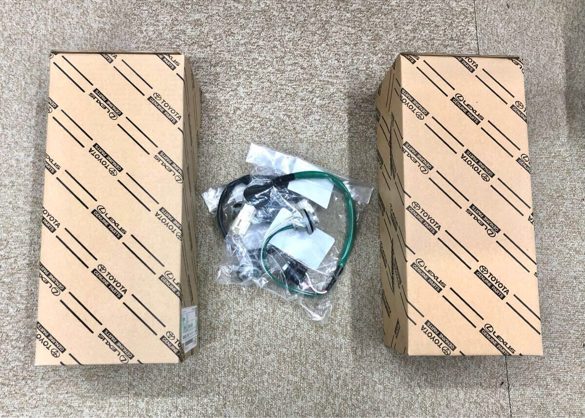 再再販ランドクルーザー70 オーストラリア仕様 純正2灯テールレンズ左右 純正ハーネス左右セット テールランプ GDJ76 GRJ76 送料無料_画像3