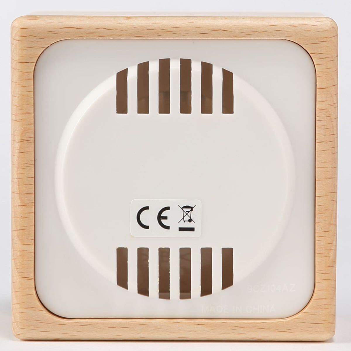 新品★無印良品★ ブナ材温湿度計　置型　置時計　木目調　限定_画像6