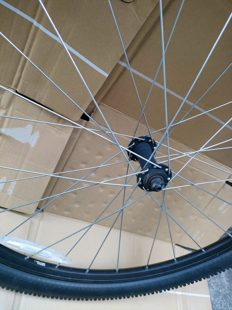 B'TWIN ALLTERRAIN 27.5X2.00 クイック エンド幅100mm MTB フロントホイール 米式_画像5