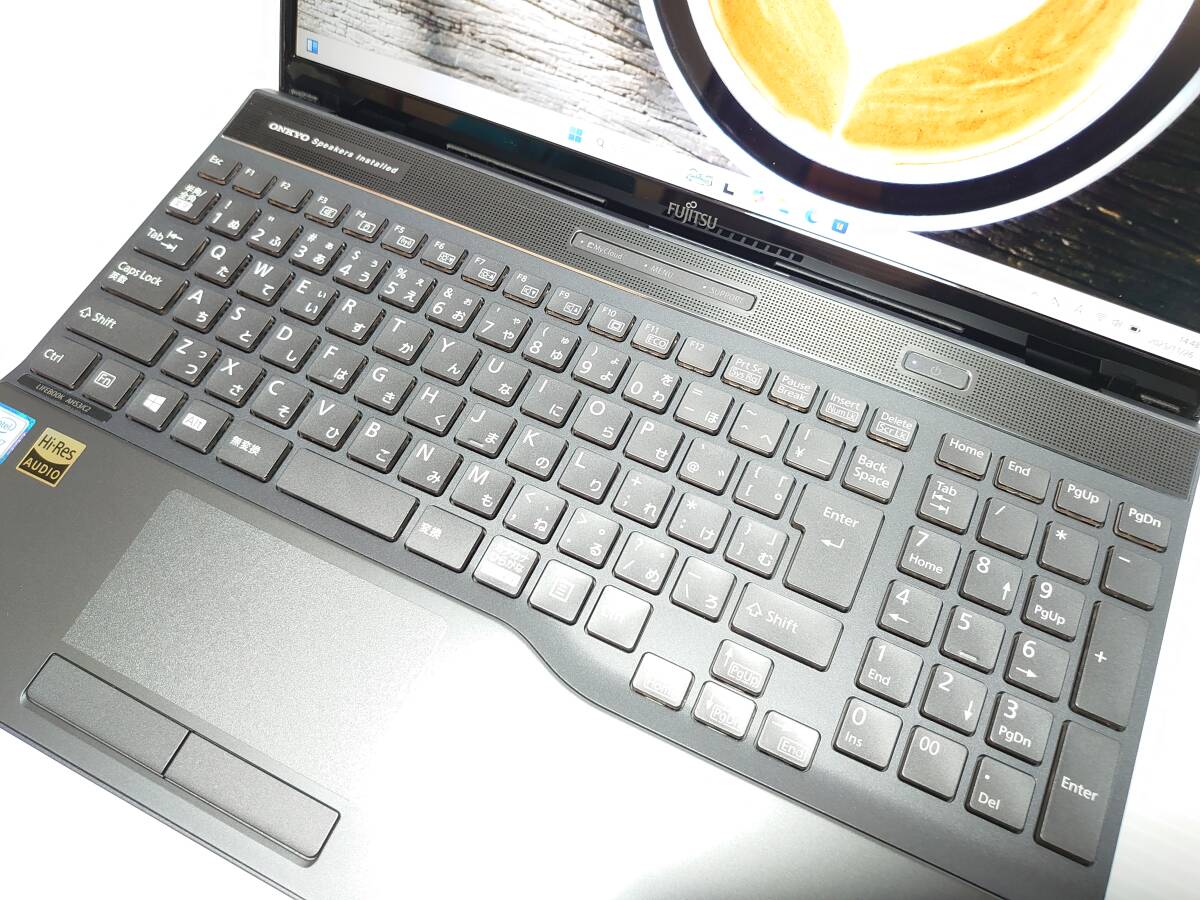 【新品SSD1TB★冷却ファン新品★第8世代i7】富士通 AH53/C2★Core i7-4.00GHz★メモリ8GB★Windows11★Office2019 H&B★Bluetooth★カメラ_画像2