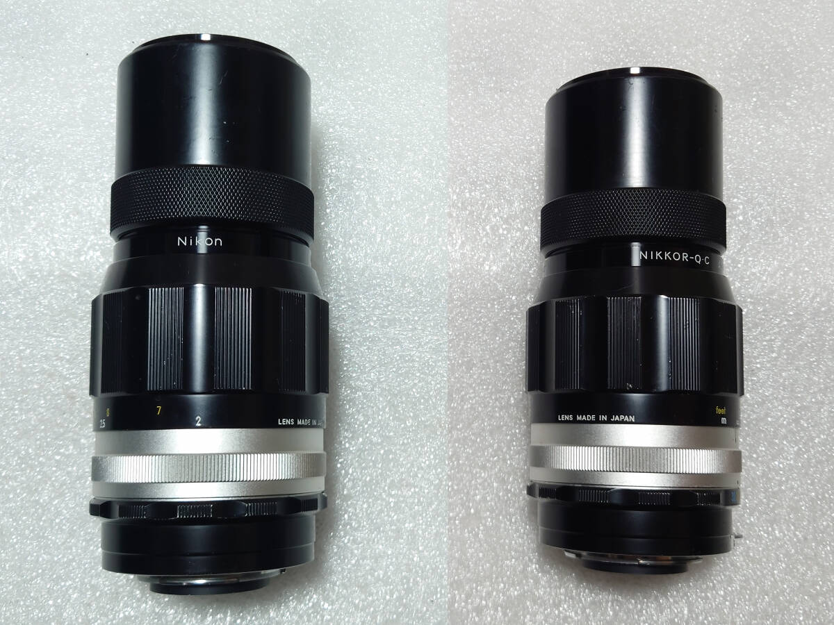 Nikon ニコン　NIKKOR-Q・C Auto 200mm F4 　望遠単焦点レンズ　MF マニュアルフォーカス オールドレンズ 現状品 管B04A17_画像3