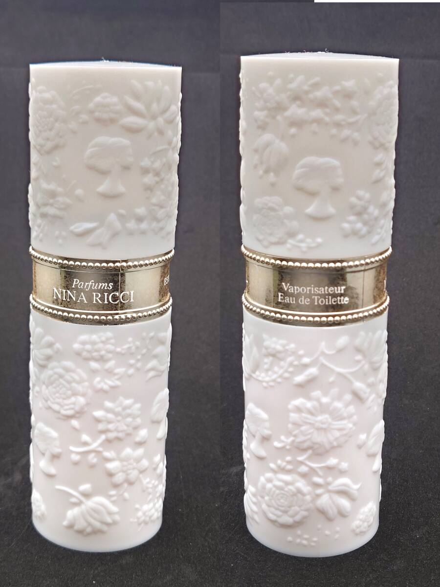 Nina Ricci ニナリッチ 50ml オードトワレ EDT 香水 詰め替え可能スプレー フランス製 花柄デザイン 女性用 オーデトワレ 管B14C3_画像4