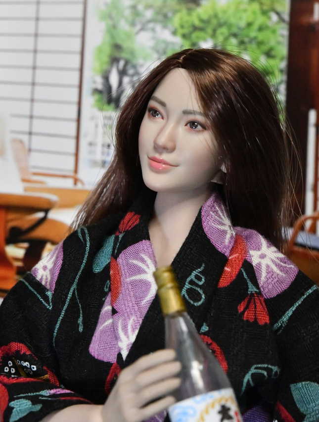 TBLeague S09cサンタン色　SUPER DUCK 松下奈緒似ヘッド　浴衣のセット_画像1