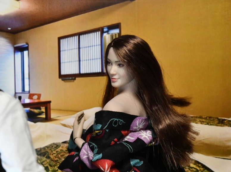 TBLeague S09cサンタン色　SUPER DUCK 松下奈緒似ヘッド　浴衣のセット_画像2