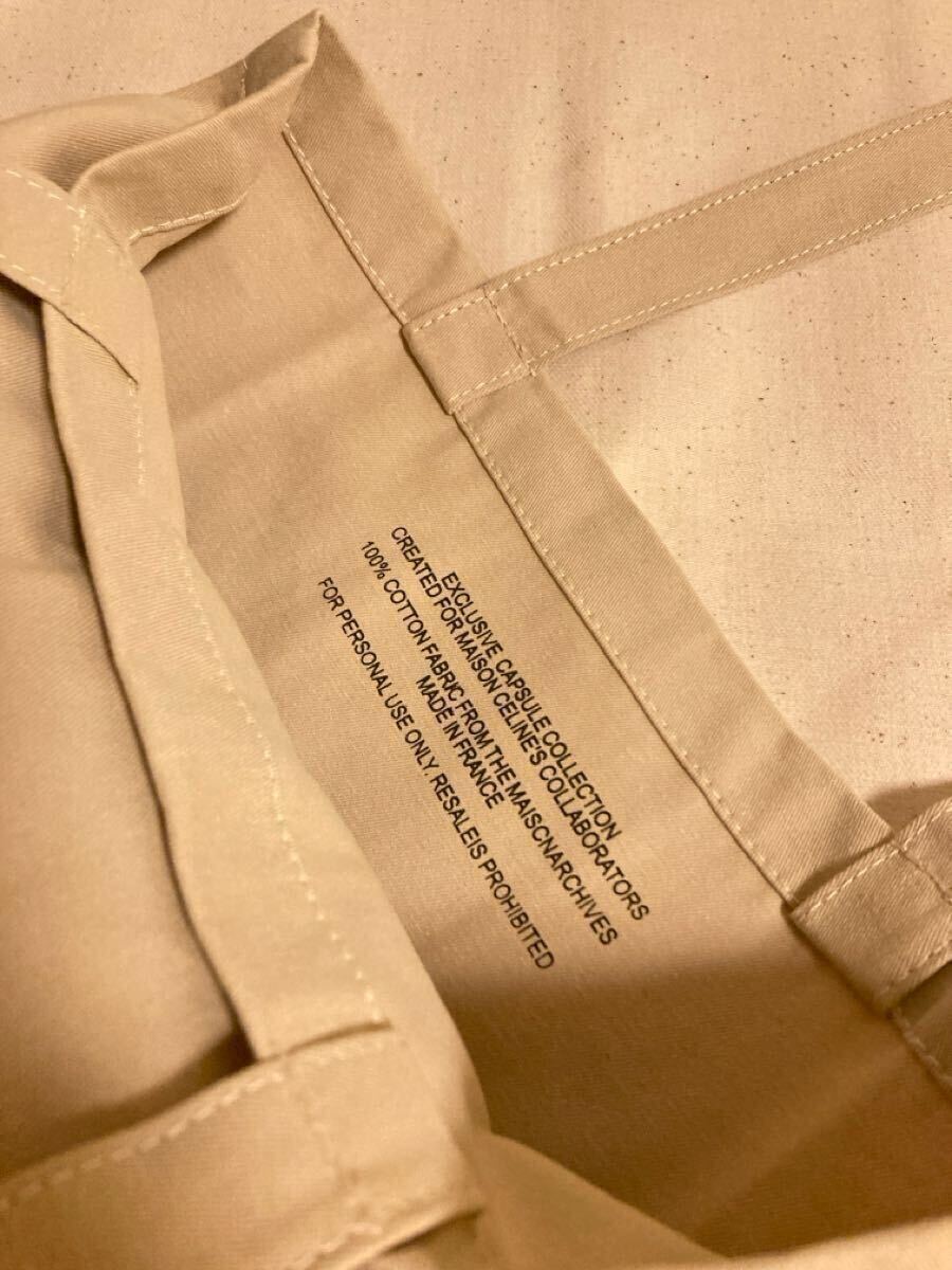 ベージュ トリオンフ セリーヌ CELINE トートバッグ エコバッグ ショルダーバッグ ハンドバッグ 通勤 通学 ノベルティ テテ ソンミンス_画像3