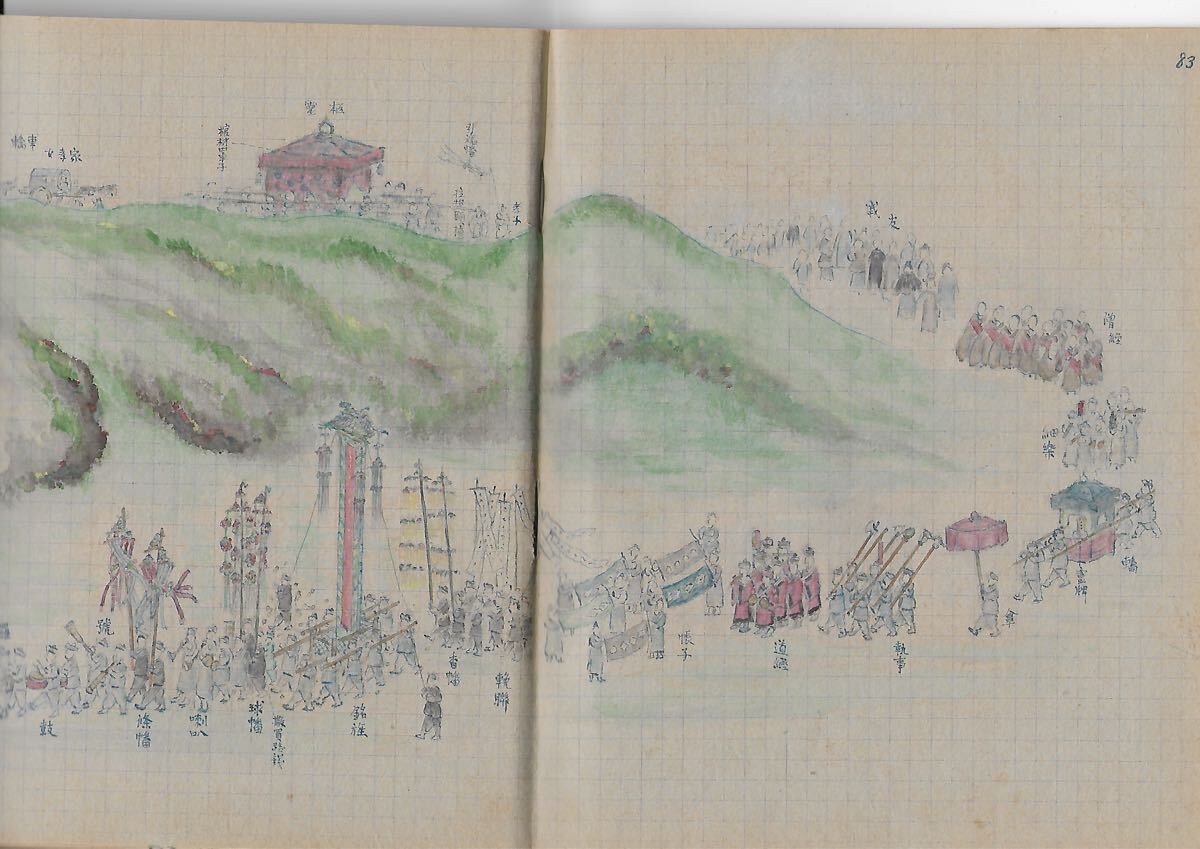 愛新覚羅溥儀のノート 絵葉書 中国_画像1