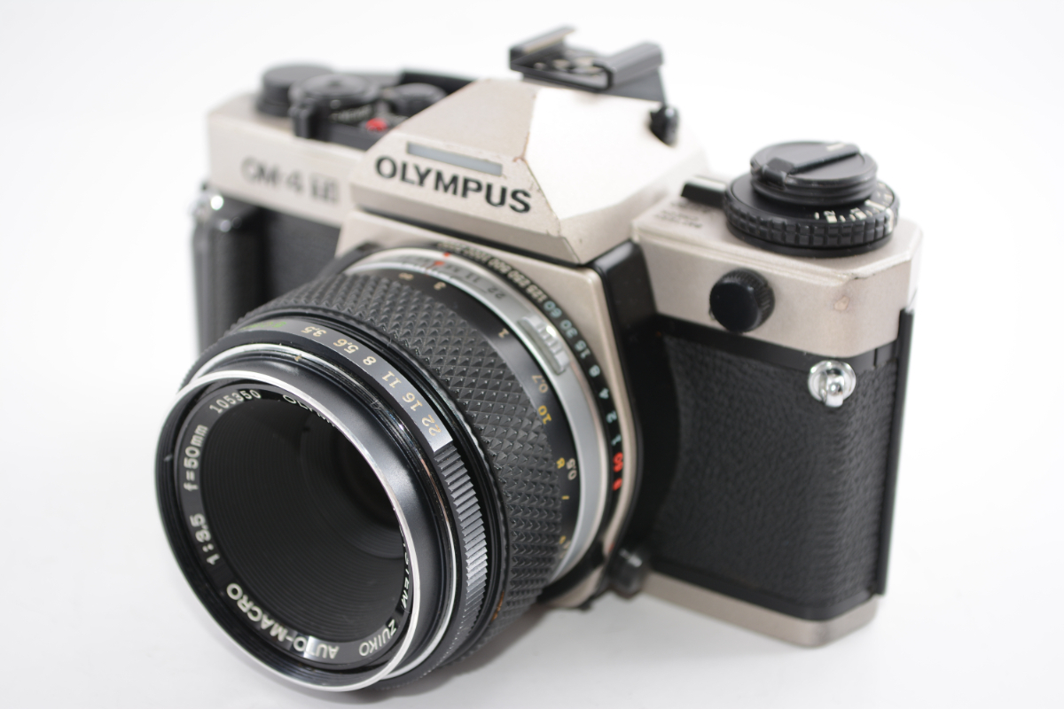 【外観並級】OLYMPUS オリンパス OM-4 Ti / AUTO MACRO 50mm F3.5 　#j6009_画像1