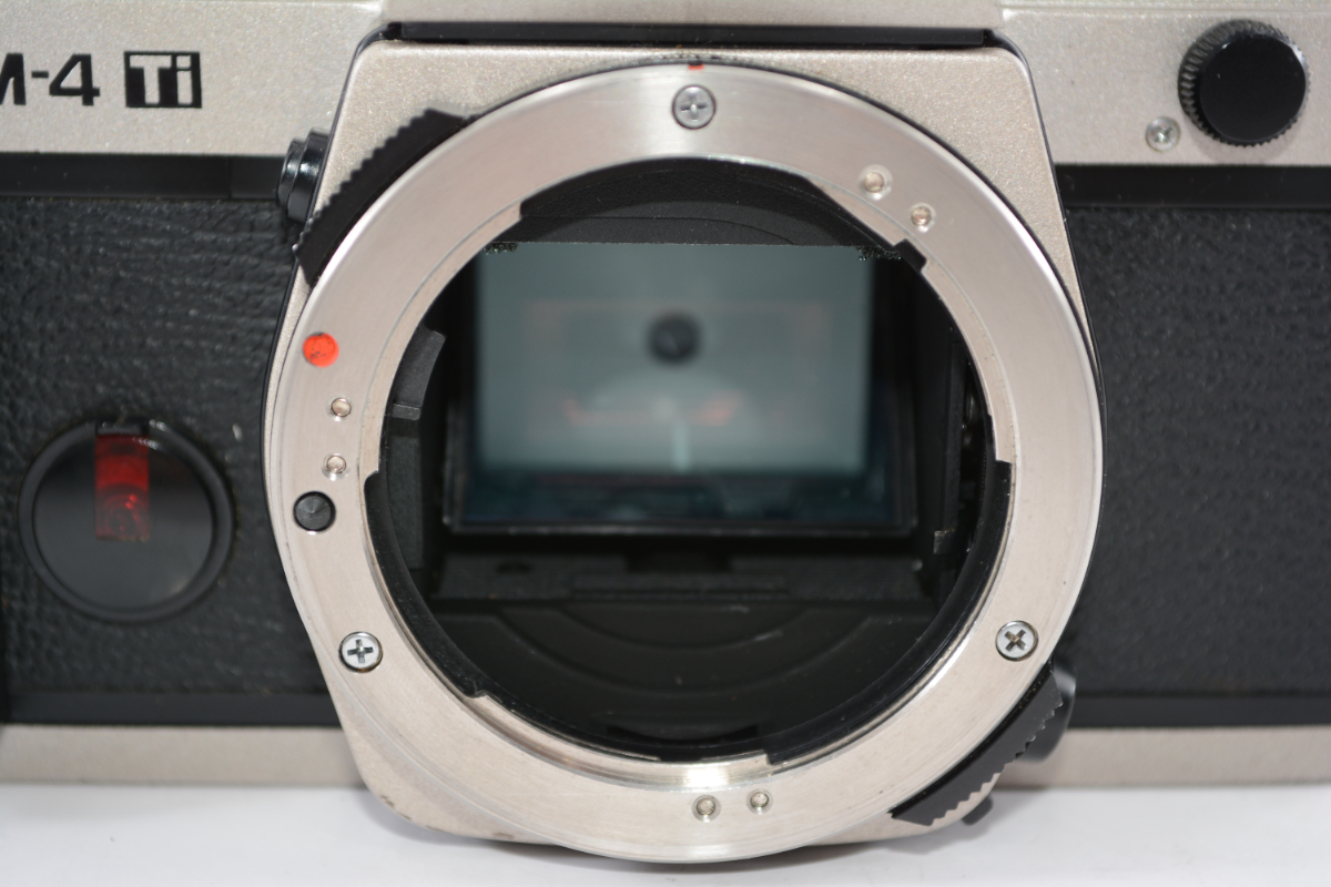 【外観並級】OLYMPUS オリンパス OM-4 Ti / AUTO MACRO 50mm F3.5 　#j6009_画像6