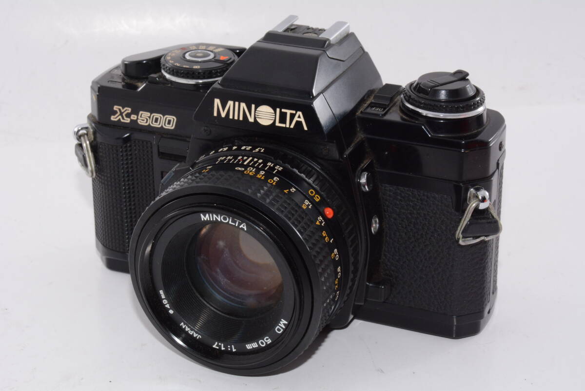 【外観特上級】MINOLTA ミノルタ X-500 MINOLTA NEW MD 50mm F1.7　#u8601_画像1