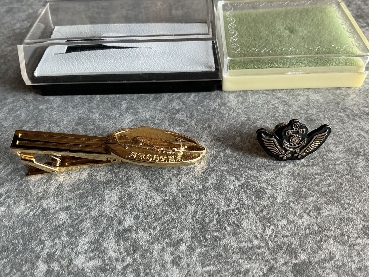 日本軍　予科練　海軍　　海軍96式陸攻タイピン・予科練戦友会記念ピンバッジ_画像4