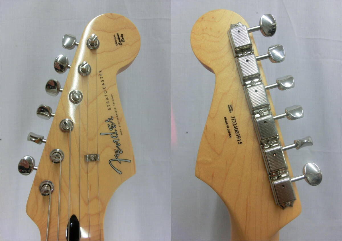 美品 中古 Fender Made in Japan Hybrid II Stratocaster MN AWT フェンダー ハイブリッド2 エレキギター 2024年製 ソフトケース付き_画像7