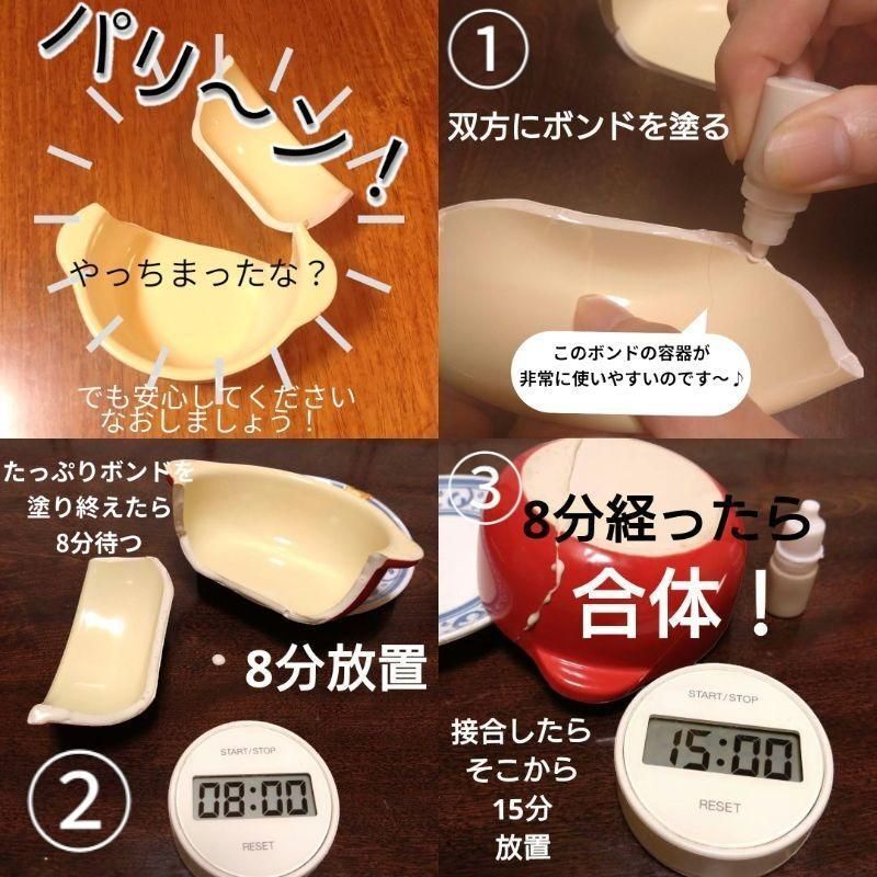 タイトボンド3 小分け 15ml フランクリン 木工用ボンド 簡易金継ぎ キット 陶器の接合 欠け埋め 接着剤 補修材 食器の修理 ギター補修_画像3