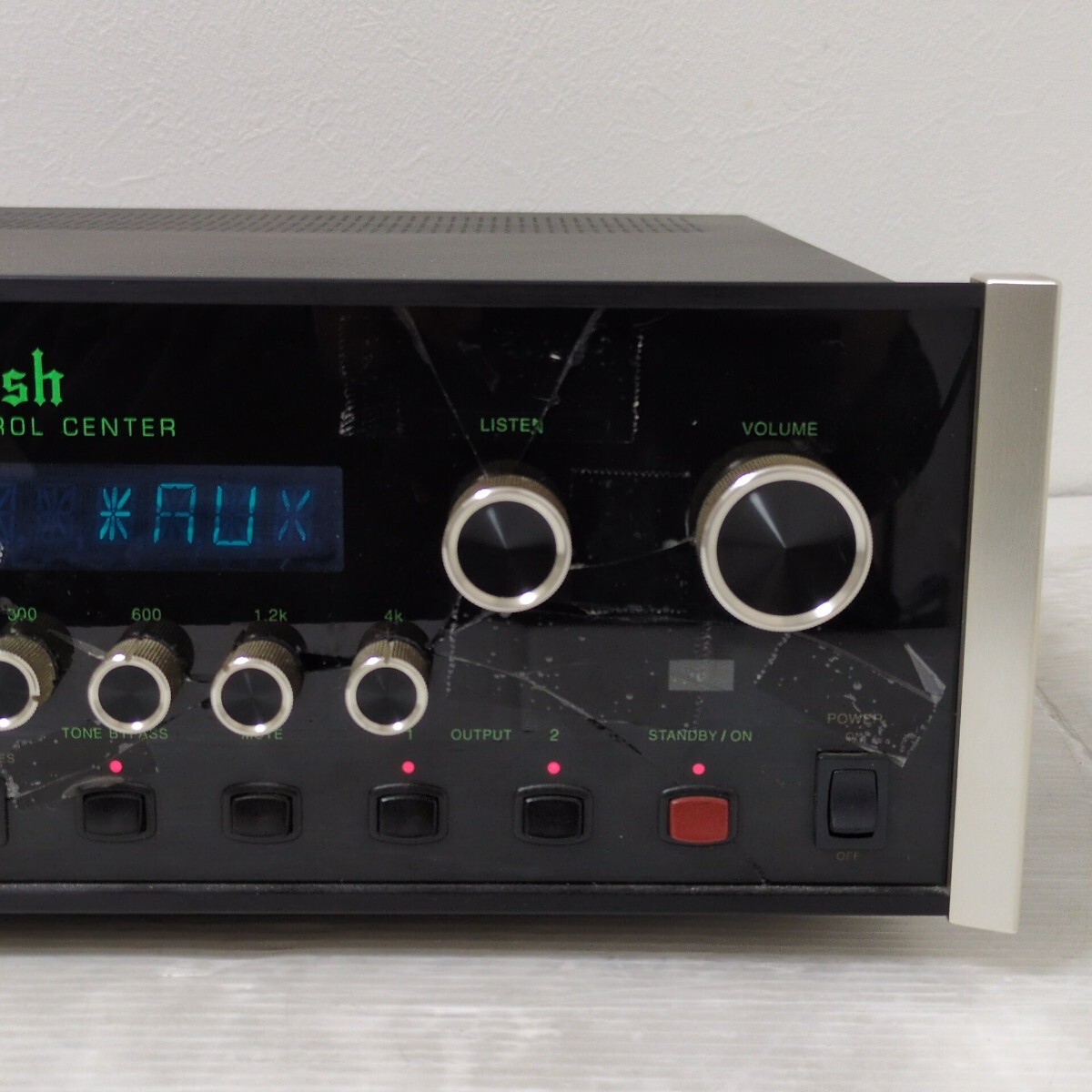 McIntosh C46 AUDIO CONTROL CENTER マッキントッシュ オーディオコントロールセンター プリアンプ 音出し確認済み_画像4
