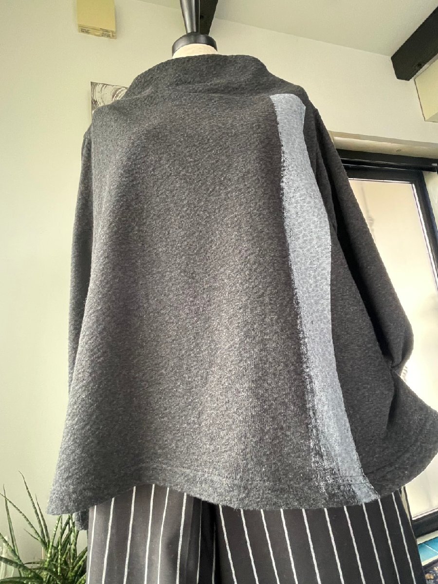 センソユニコ　萌　センソ　中古　リサイクル　レディース　トップス　カットソー　グレー　美品_画像3