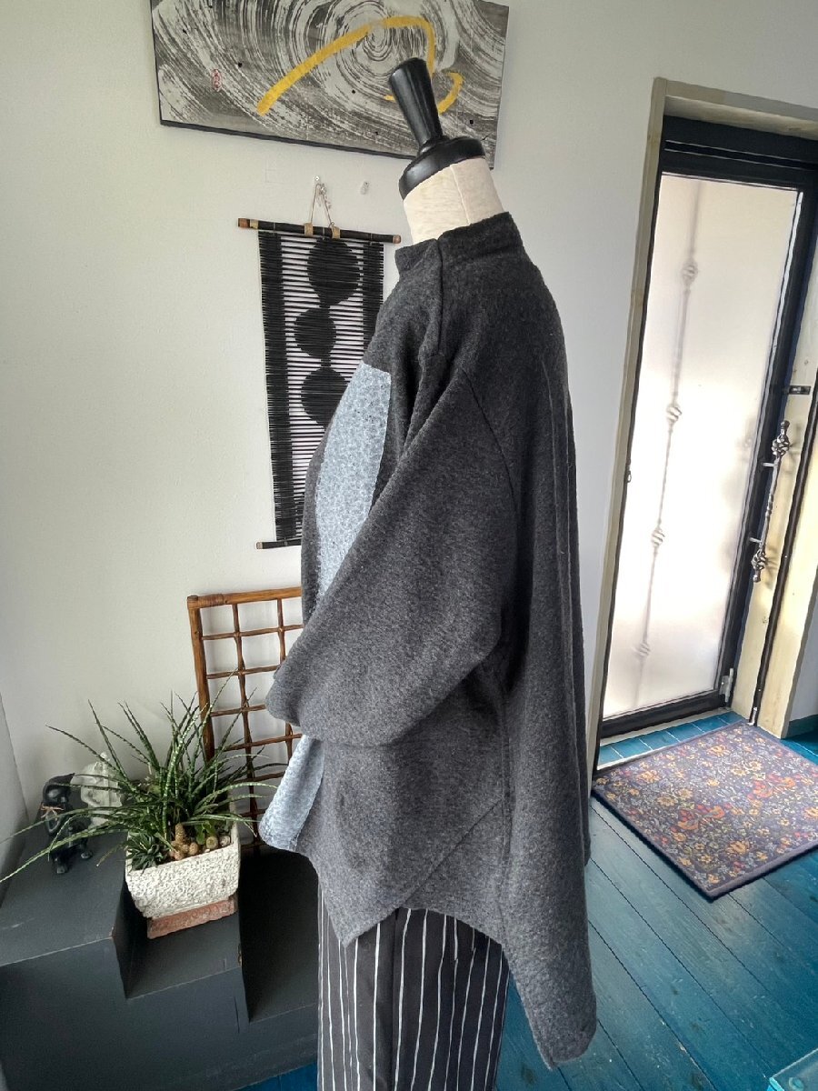 センソユニコ　萌　センソ　中古　リサイクル　レディース　トップス　カットソー　グレー　美品_画像4