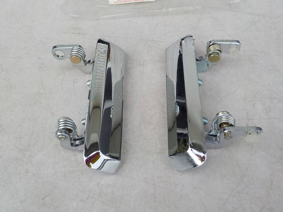 スズキ キャリイ ST30 メッキ ドアハンドル 左右 新品 当時物 ST40 ジムニー アルト SJ30 SS30 キャリー SUZUKI CARRY Jimny 78320-78001_画像5