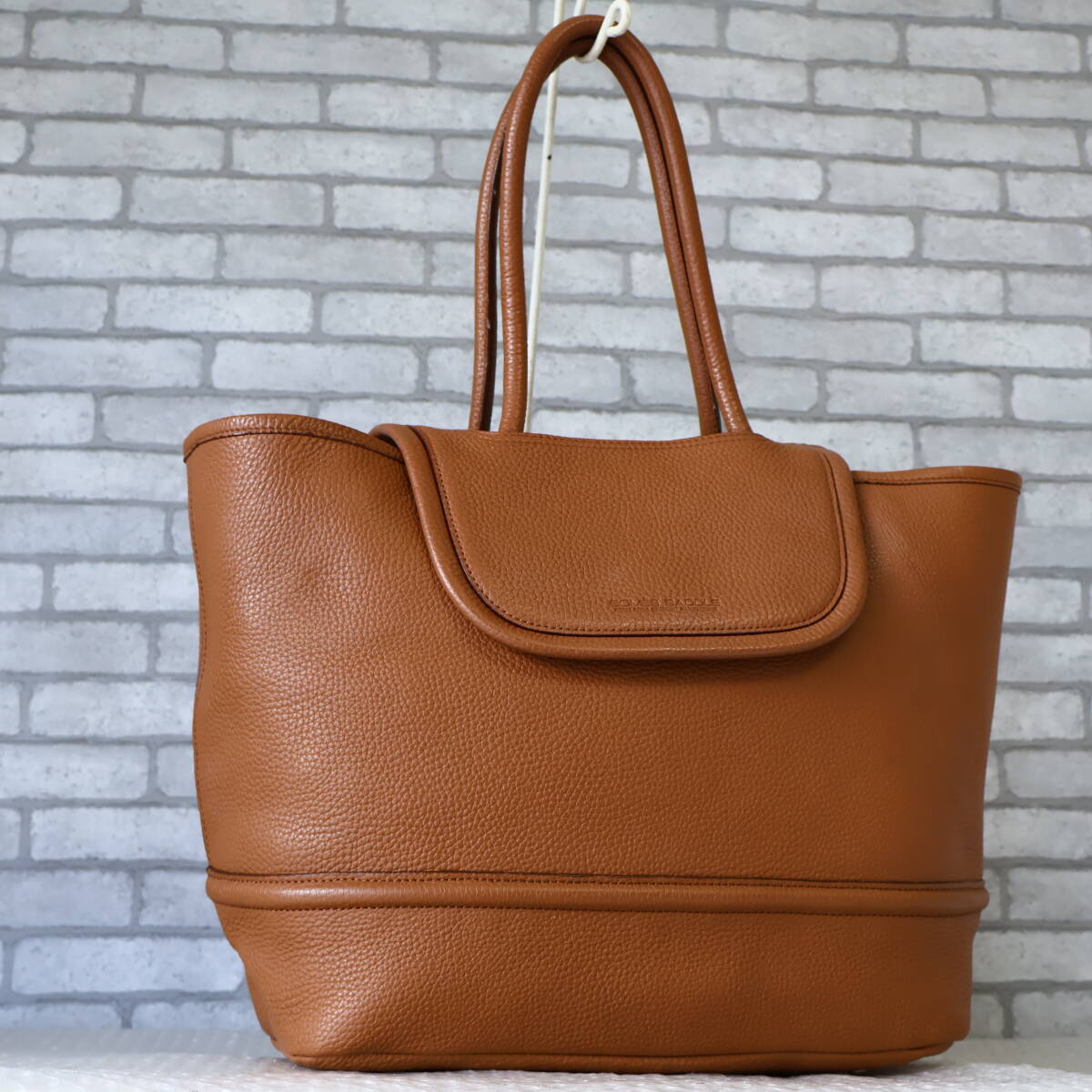 *美品*廃盤品*SOMES/SOMES SADDLE/ソメスサドル*フラップ*レザー*トートバッグ*トート*バッグ*A4*ブラウン*_画像2