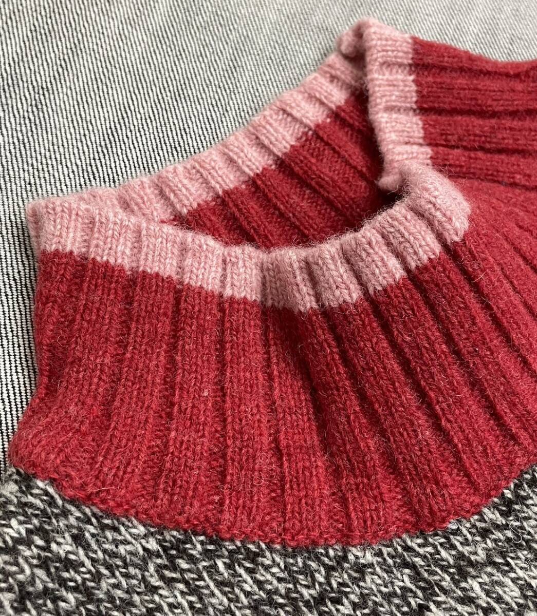 【ファミリア HIROKO KOSHINO 140cm】半袖セーター #23064_画像2