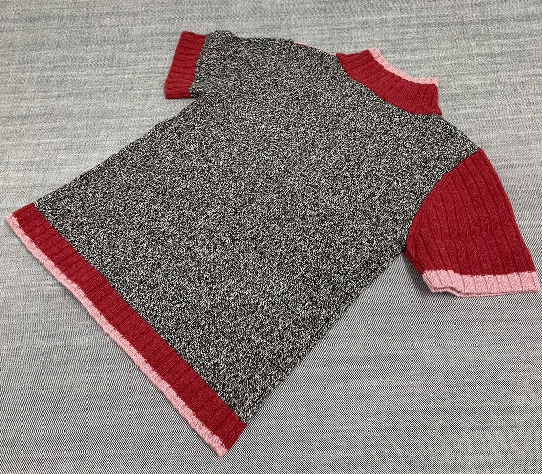 【ファミリア HIROKO KOSHINO 140cm】半袖セーター #23064_画像7