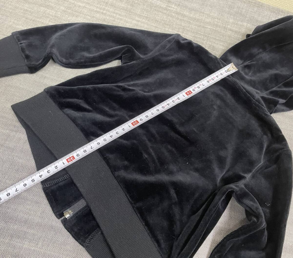 新品タグ付【BEBE べべ　100cm】フードベロアジャケット #15328_画像8