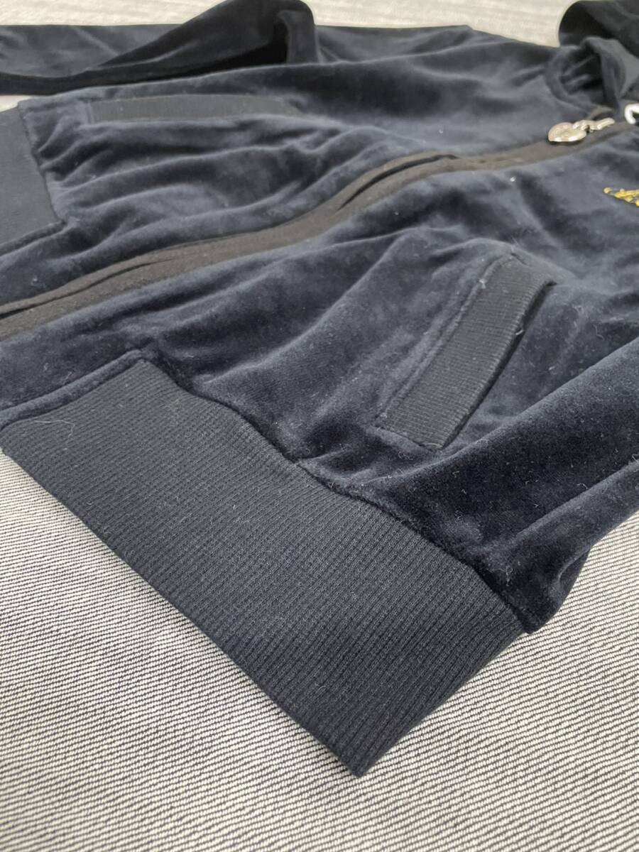 新品タグ付【BEBE べべ　100cm】フードベロアジャケット #15328_画像3