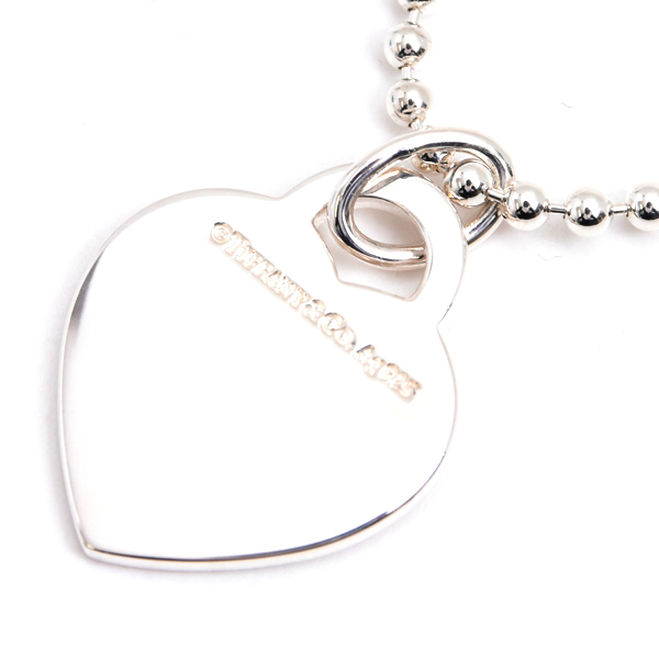 ティファニー ネックレス メンズ リターントゥティファニー シュプリームコラボ シルバー TIFFANY SV925 中古_画像4