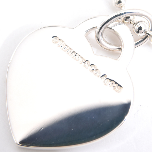 ティファニー ネックレス メンズ リターントゥティファニー シュプリームコラボ シルバー TIFFANY SV925 中古_画像6