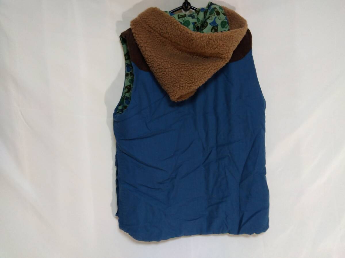 美品!Ne-net ネ・ネット リバーシブル中綿ベスト サイズ3 送料レターパックプラス600円_画像4