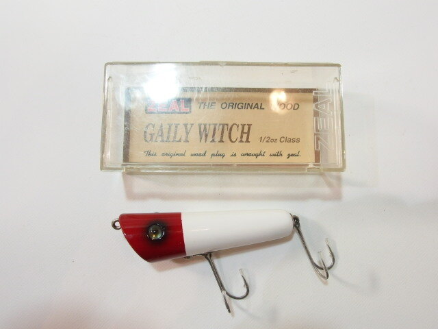 ZEAL ズイール　ゲイリーウィッチ 1/2oz 1995年 Lリグ オリカラ トップウォータールアー (590-830_画像1