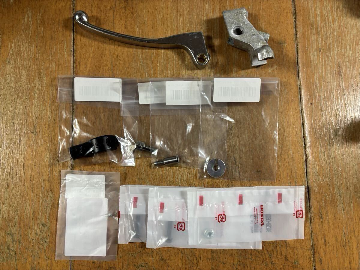 希少 レア ホンダ 純正 NS-1 クラッチホルダー クラッチレバー 新品純正多数 ミラー穴付き MBX50 NS50F NS-1 NSR50 AC03 AC08 AC10 AC12_画像1
