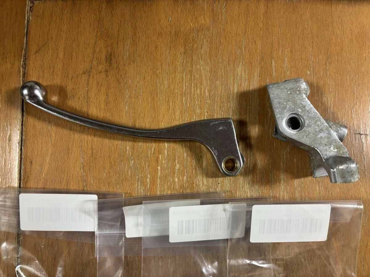 希少 レア ホンダ 純正 NS-1 クラッチホルダー クラッチレバー 新品純正多数 ミラー穴付き MBX50 NS50F NS-1 NSR50 AC03 AC08 AC10 AC12_画像2