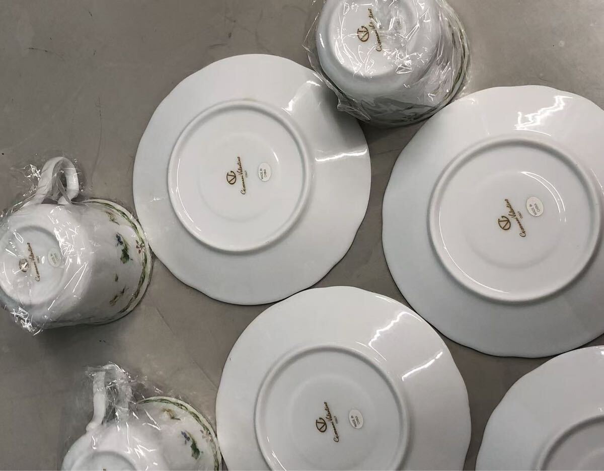 Giovanni Valentino カップ&ソーサー 5客セット 未使用保管品 (100s) _画像7