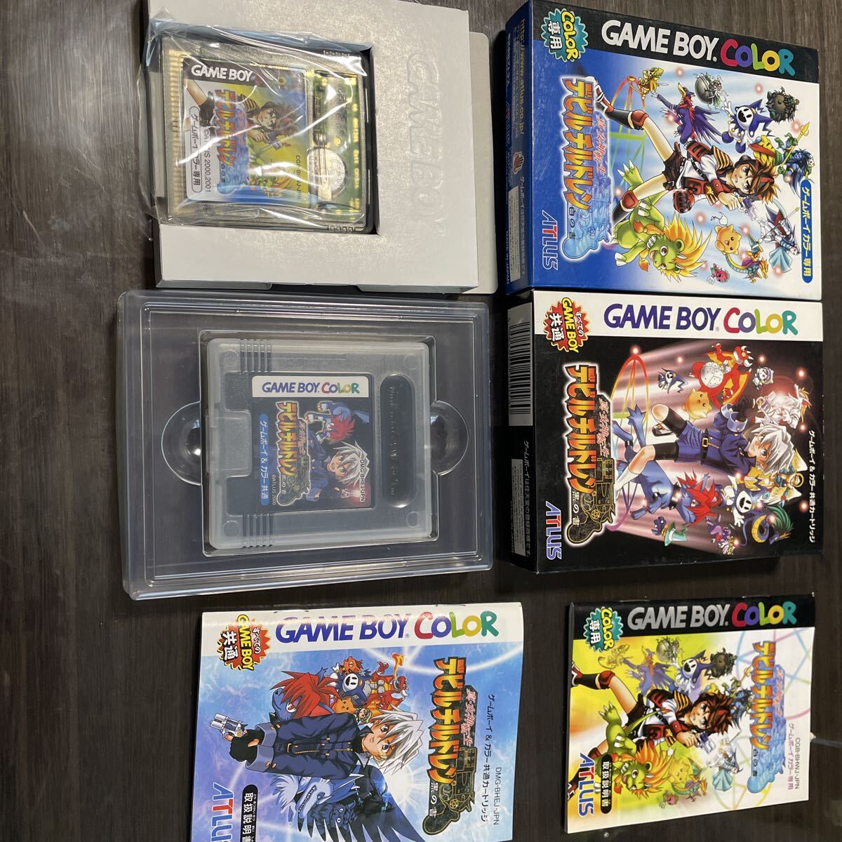 女神転生デビルチルドレン 黒の書　白の書セット ゲームボーイカラー_画像9