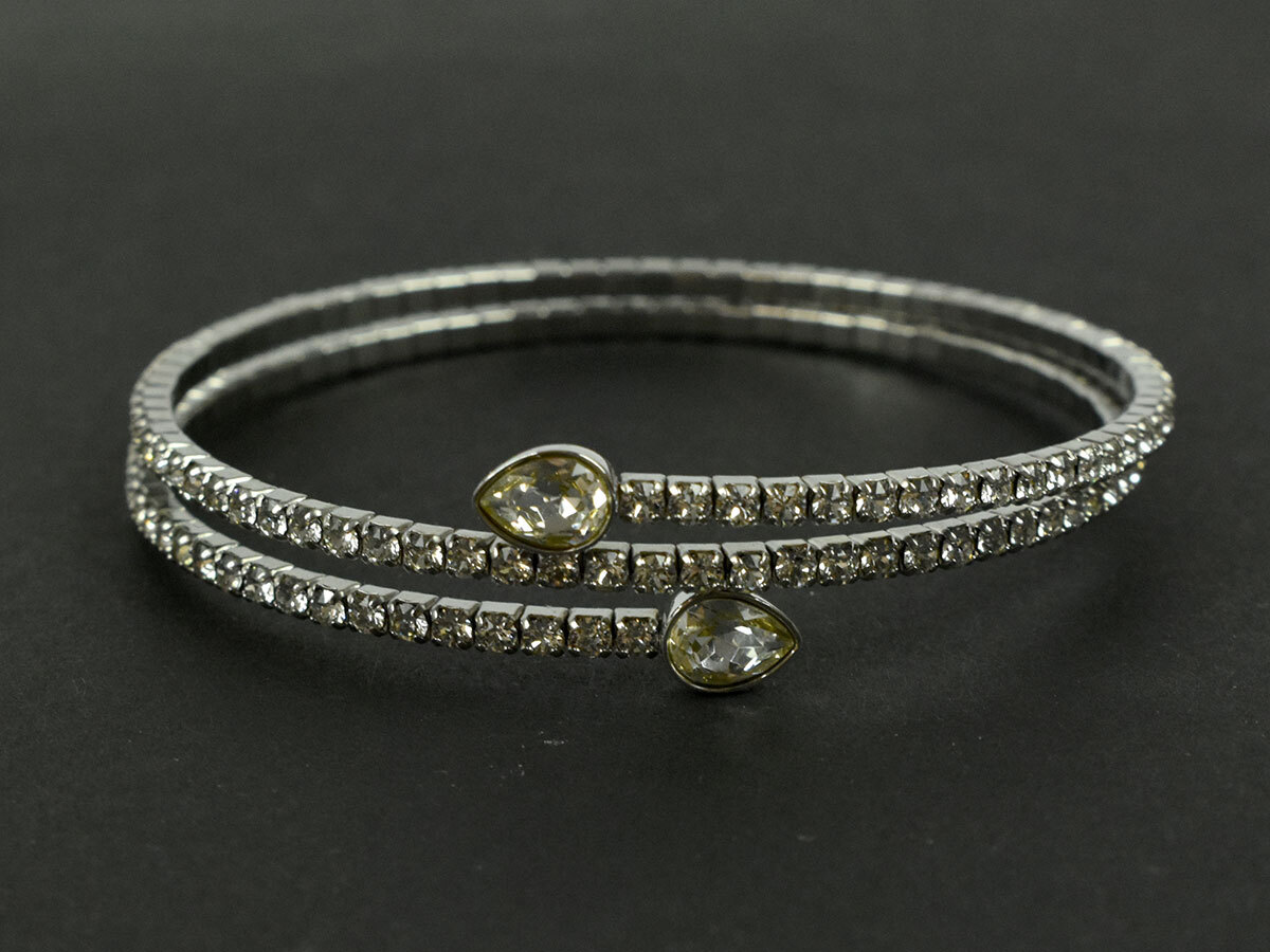 241918* SWAROVSKI Swarovski tsui стойка браслет браслет рука колесо аксессуары crystal серебряный TWISTY с ящиком / E