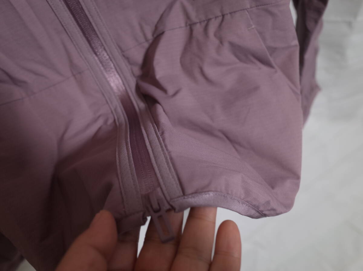 レディース pn193 adidas アディダス プリーツ フーディー パーカー ジャケット M エアロレディー_画像4