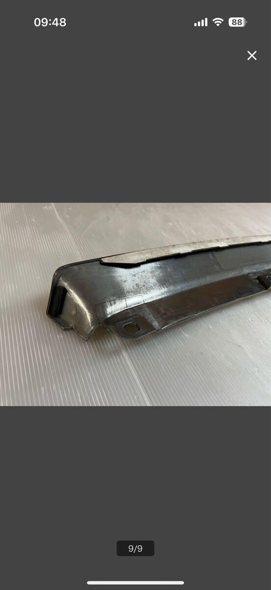 NISSAN 日産 純正 OP オプション HCR32 R32 スカイライン フロント ラジエーター グリル メッキ _画像7