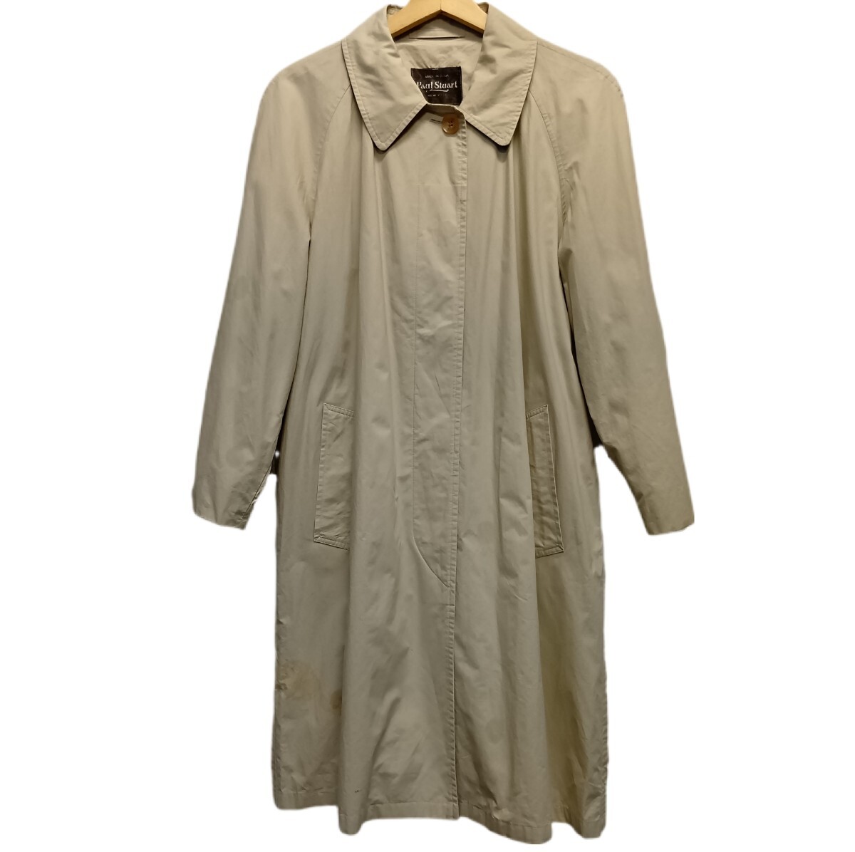 315.USA производства Paul Stuart пальто с отложным воротником (9)