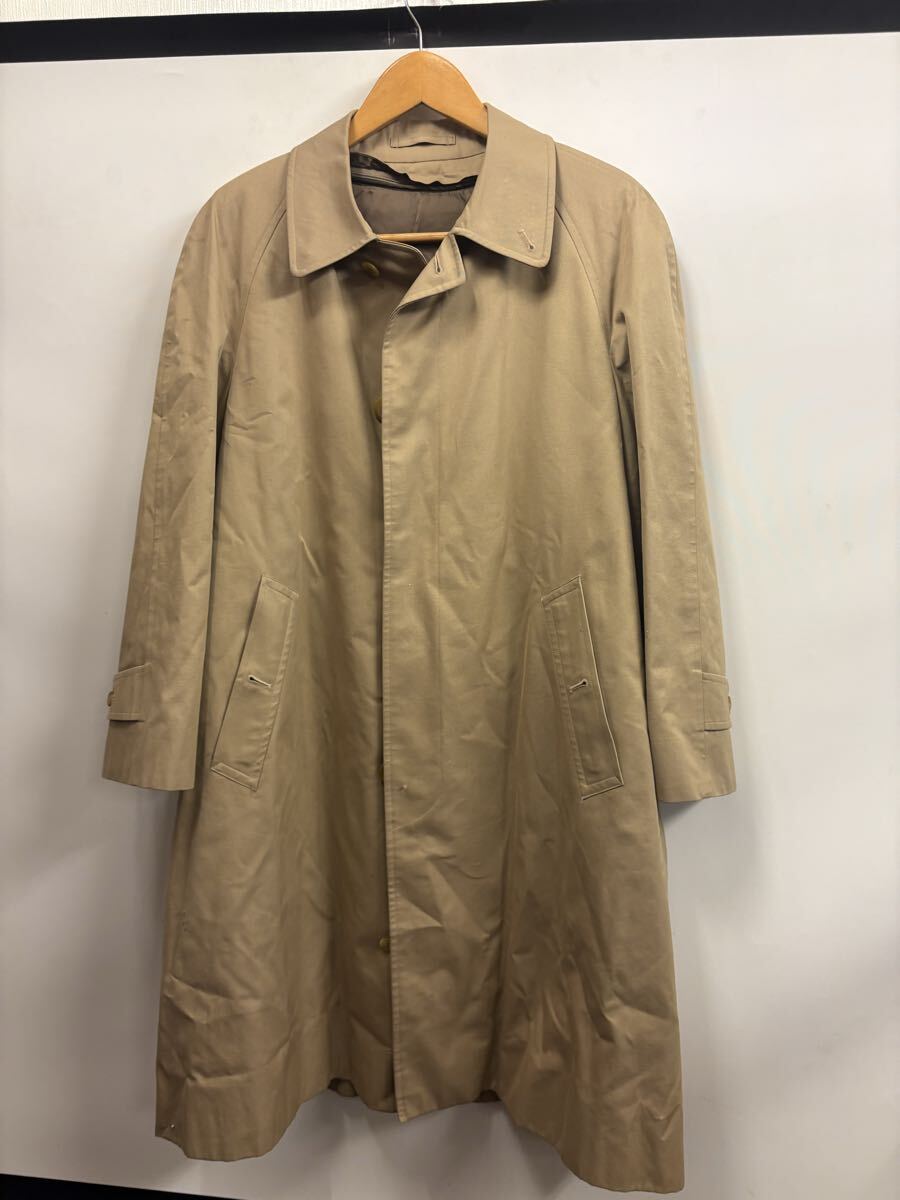 80’s Leo Iozzi × Takashimaya ステンカラーコート ベージュ ライナー付き 日本製 ヴィンテージ_画像1