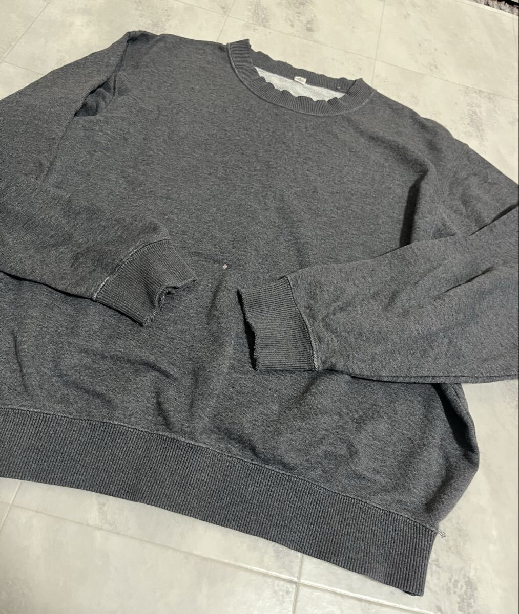 ユニクロ UNQLO　グレー スウェット 長袖 Mサイズ　裏起毛ではありません_画像3