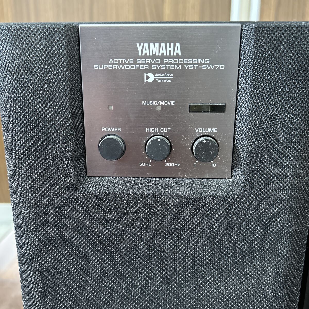 動作未確認 ジャンク YAMAHA ヤマハ オーディオ機器 YST-SW70 SUPERWOOFER SYSTEM ウーファー ペア 11400r 音響機器_画像2