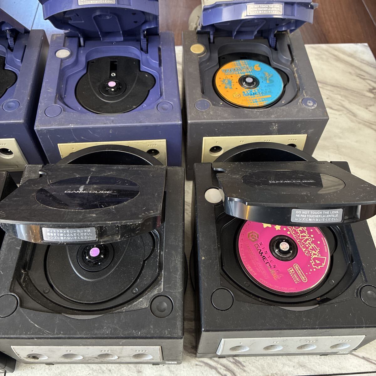 動作未確認 ジャンク品 ゲームキューブ 本体 8台 まとめ売り 大量 Nintendo 任天堂 現状 GAME CUBE ニンテンドー game boy player 111933y_画像4