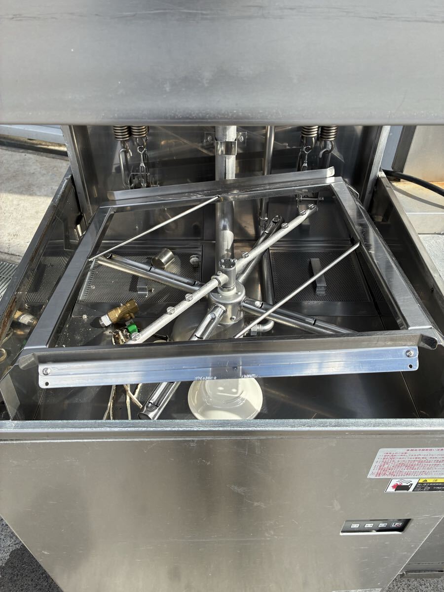 動作未確認 ★ ジャンク fujimak ドアタイプ洗浄機 FDW60DL 食器洗浄機 食洗機 業務用食器洗浄機 フジマック 102955y_画像4