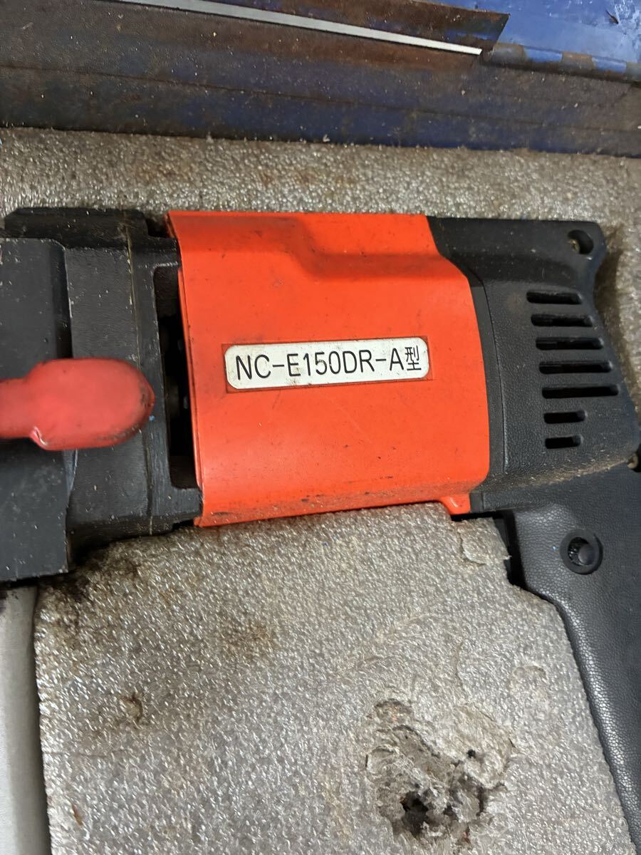 通電OK ★ ジャンク NC-E150DR-A型 マルサ電機 電動油圧式端子圧着機 西田製作所 携帯用 電動式圧着機 111878y_画像9