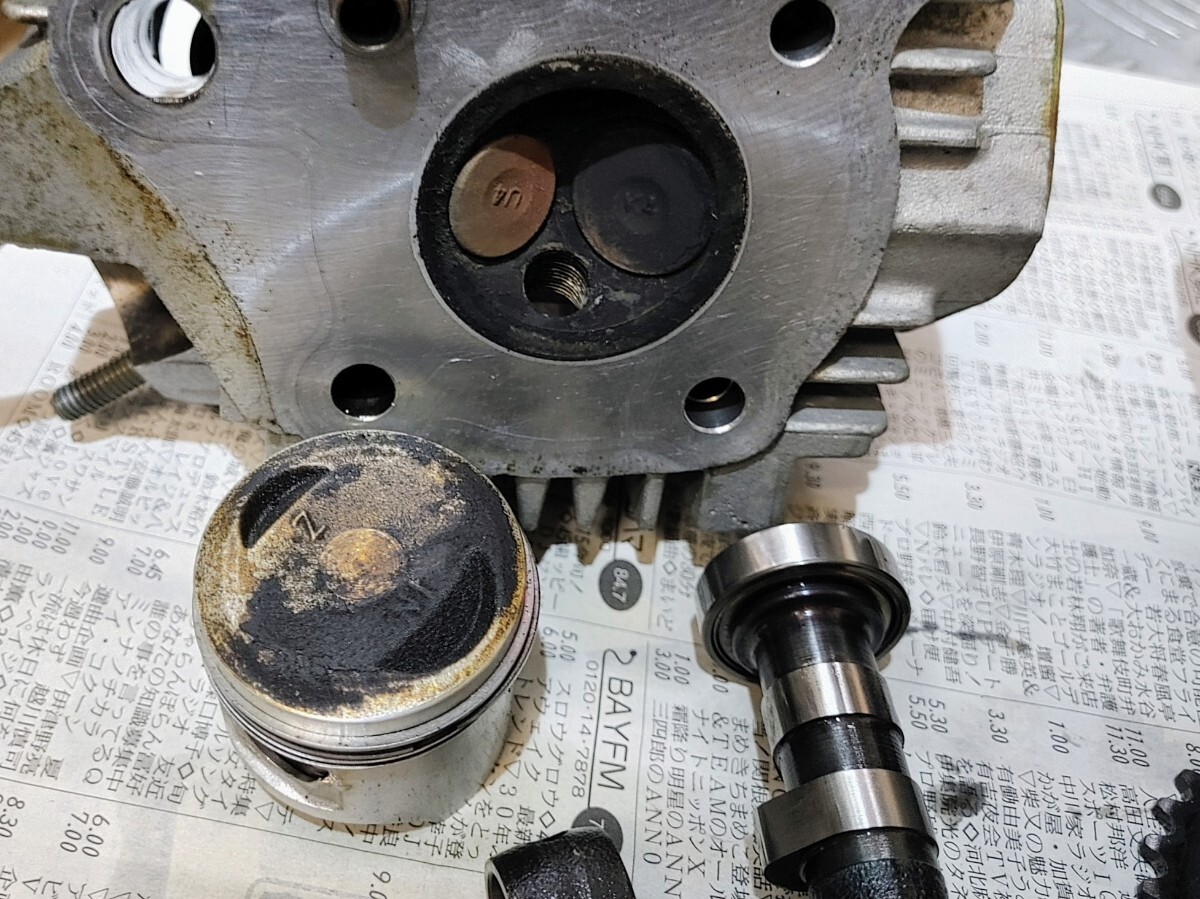 純正部品　ピストン　シリンダー　クランクシャフト　オイルポンプ　モンキー ゴリラ　AB27 Z50_画像6