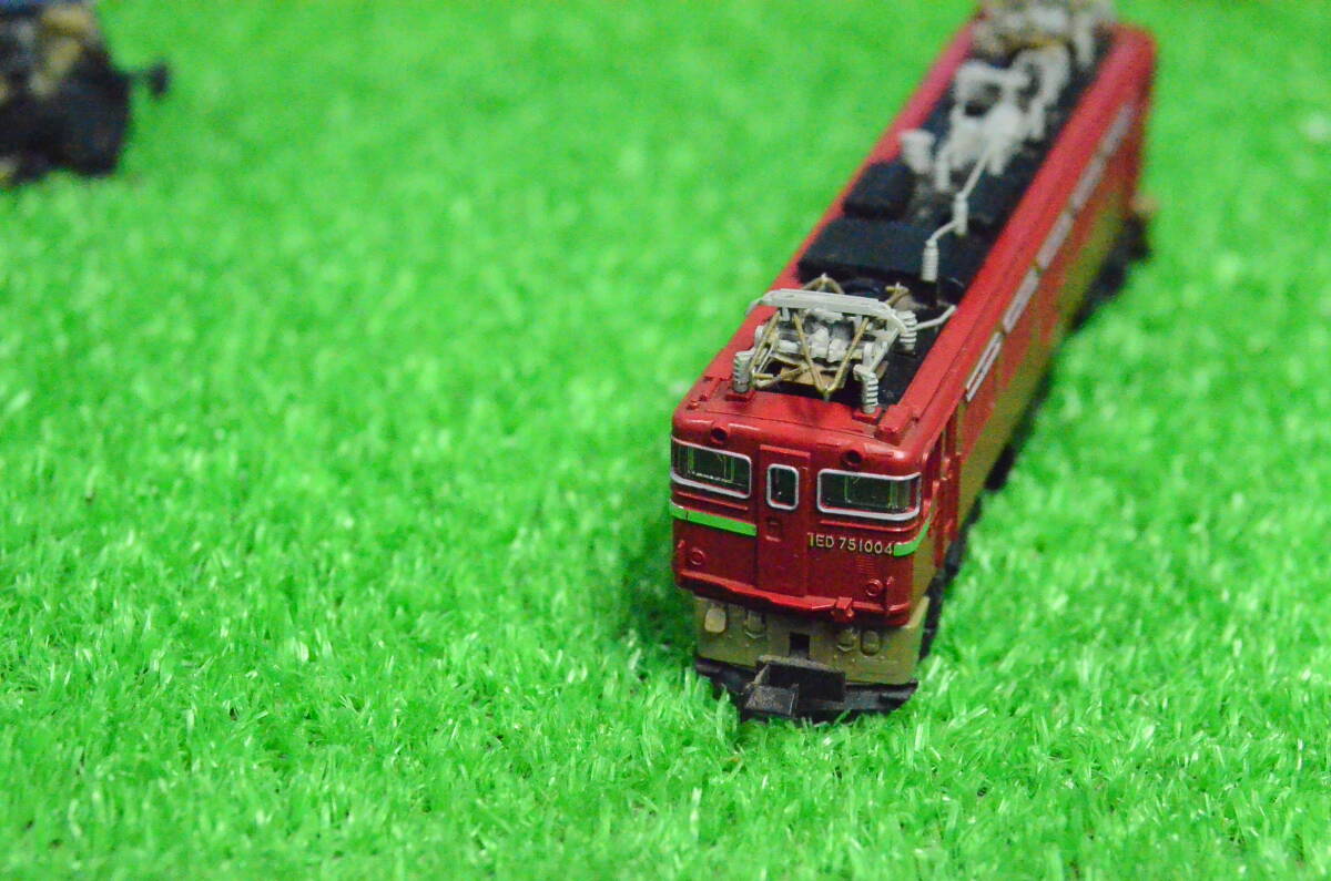 ★ KATO　ED75-1004　走行・確認　送料安　★Ｑ_画像7
