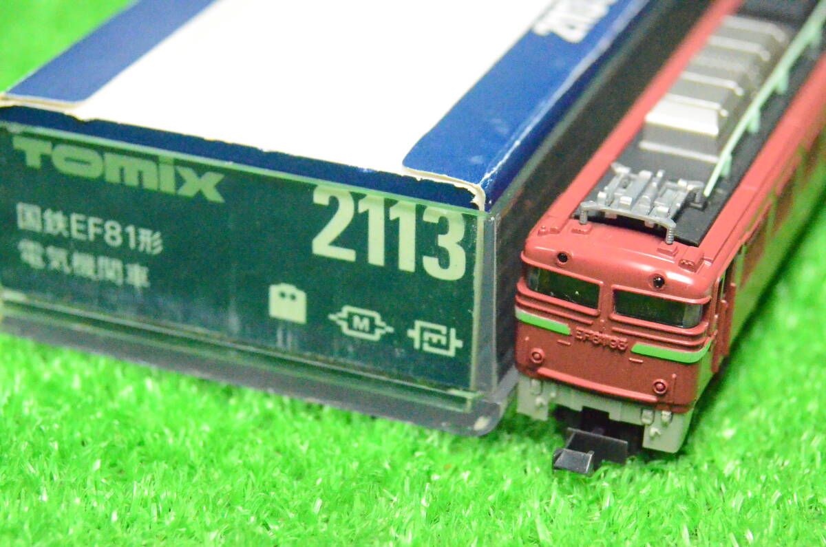★ TOMIX　2113　EF８１　走行確認　送料安　★Ｓ_画像7