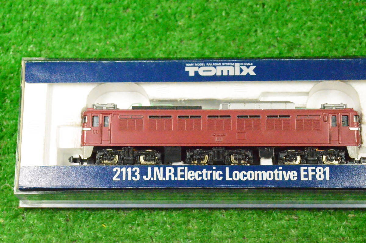 ★ TOMIX　2113　EF８１　走行確認　送料安　★Ｓ_画像1