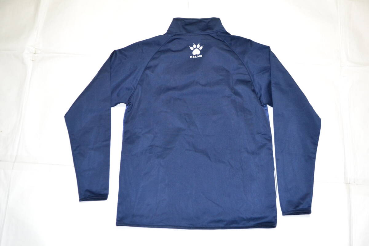 717　KELME　ケレメ　ジャージジャケット　ネイビー　Mサイズ_画像4